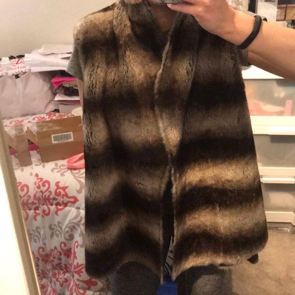 Reversible Faux Fur Vest